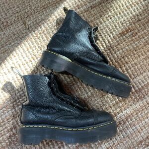 Dr. Martens Black Combat Boots